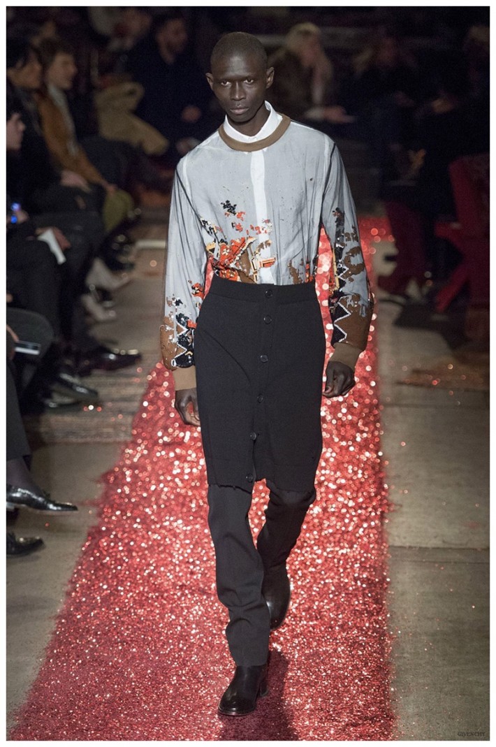 Givenchy Fall/Winter 2015 Menswear Collection: Devil's in the Details ...