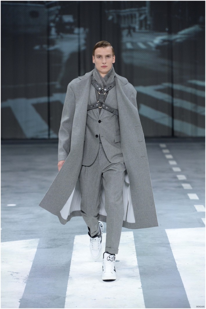 Hogan Delivers Sporty 90s Modernism for Fall/Winter 2015 Menswear ...