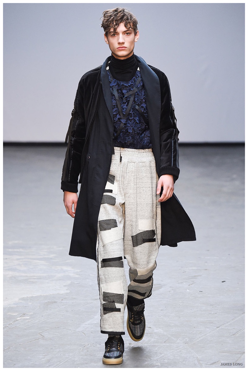 James Long Reworks Lace & Denim for Fall/Winter 2015 | London ...