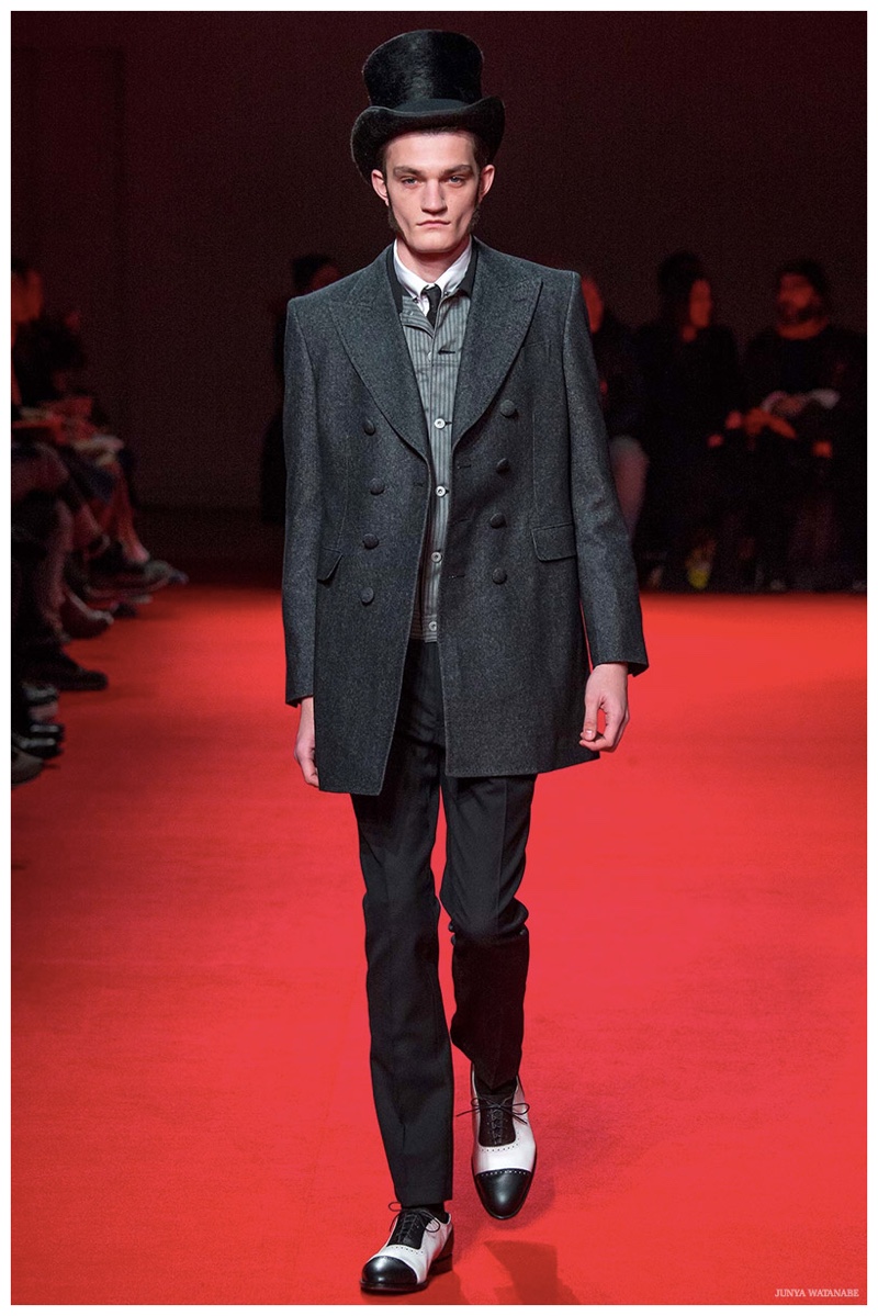 Junya Watanabe Fall/Winter 2015 Menswear Collection Channels Formal 60s ...