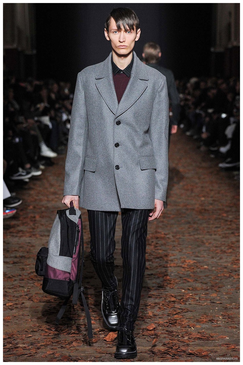 KRISVANASSCHE Fall/Winter 2015 Menswear Collection: ‘Concrete’, The ...