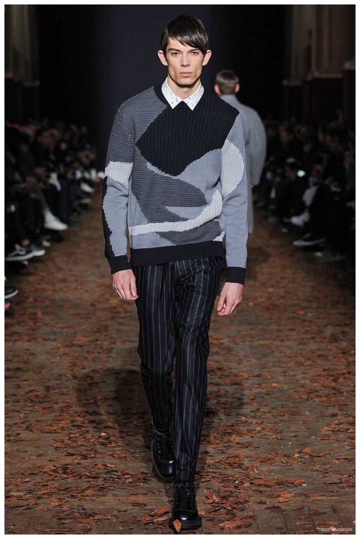 KRISVANASSCHE Fall/Winter 2015 Menswear Collection: 'Concrete', The ...