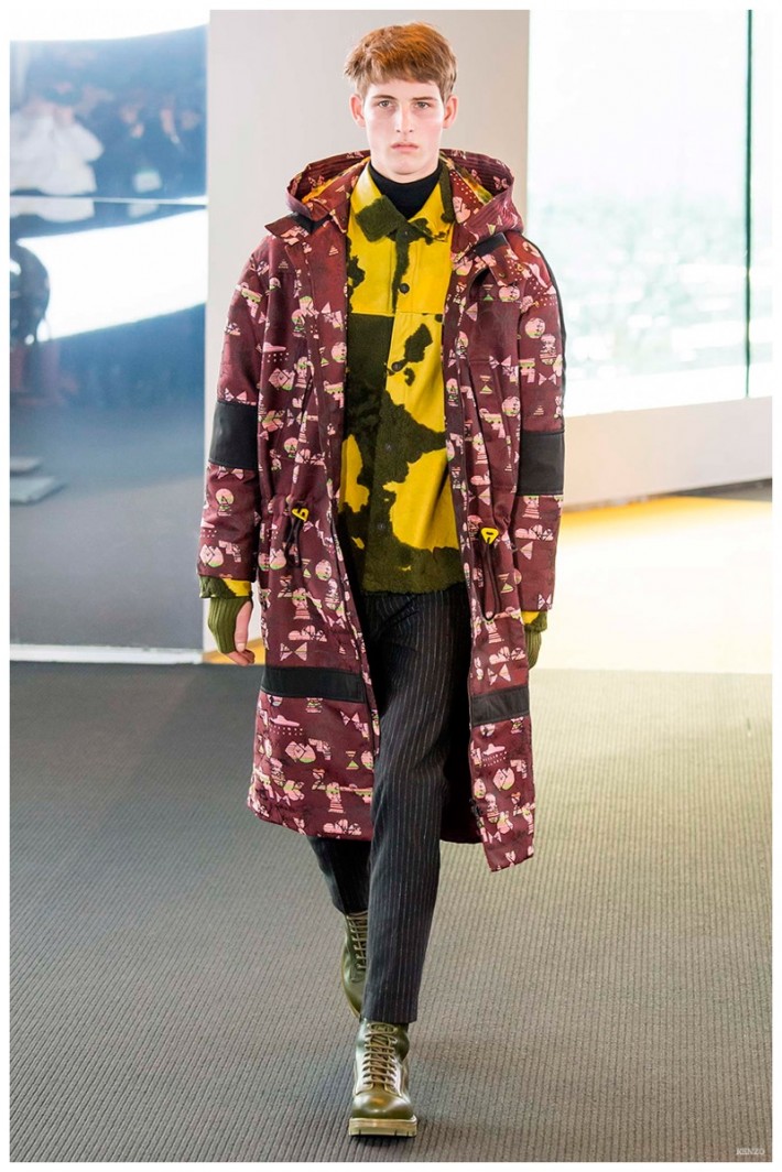 Kenzo Fall/Winter 2015 Menswear Collection Inspired by Stylish Survivor ...