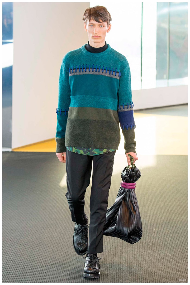 Kenzo Fall/Winter 2015 Menswear Collection Inspired by Stylish Survivor ...