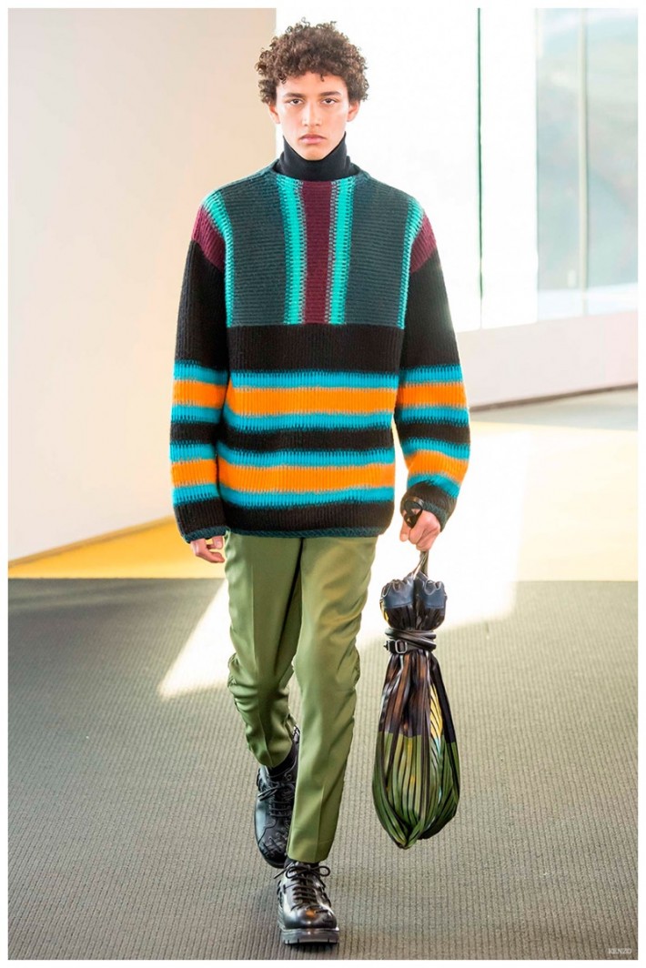 Kenzo Fall/Winter 2015 Menswear Collection Inspired by Stylish Survivor ...