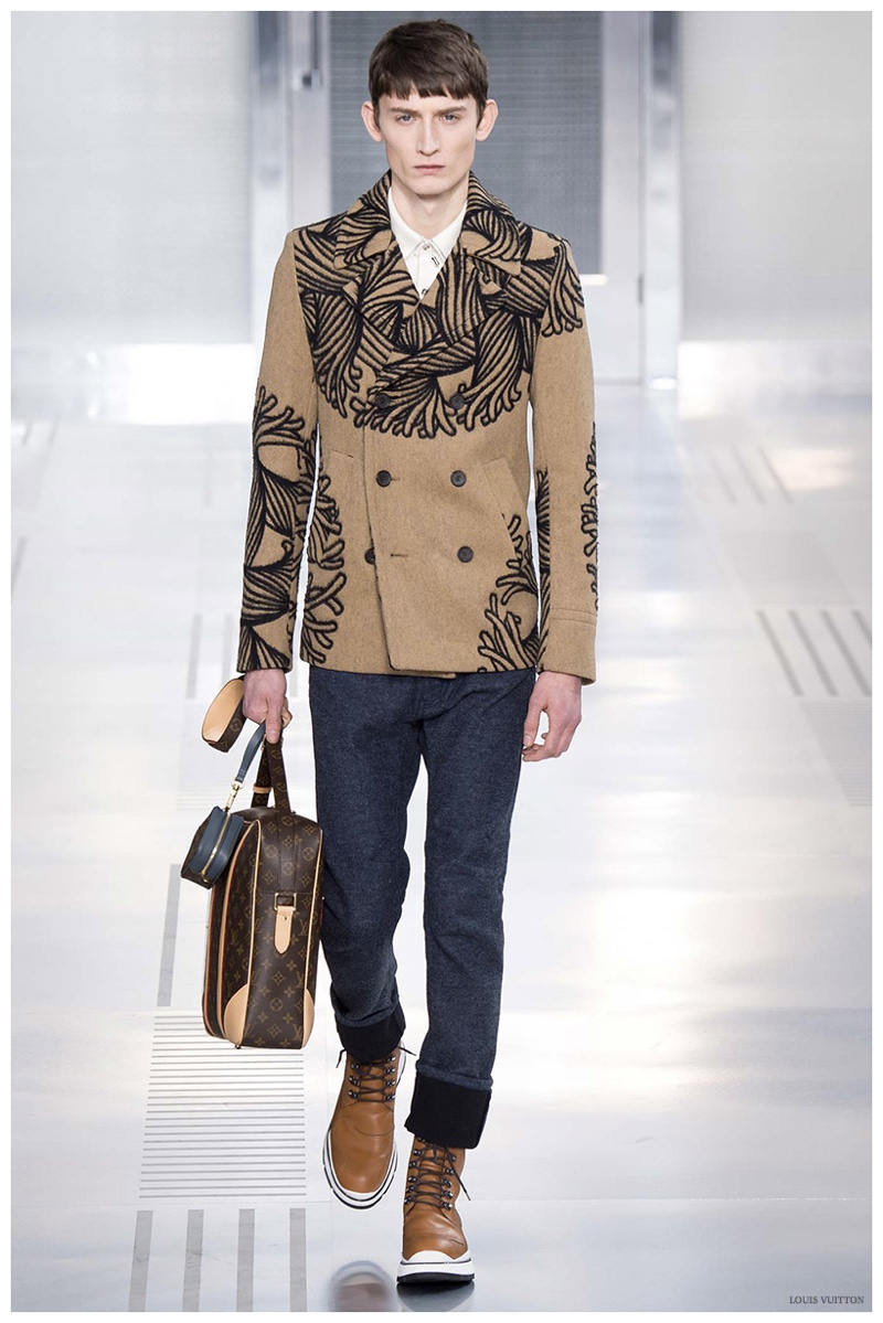 Louis Vuitton's Fall/Winter 2015 Graphic Menswear Collection Inspired ...