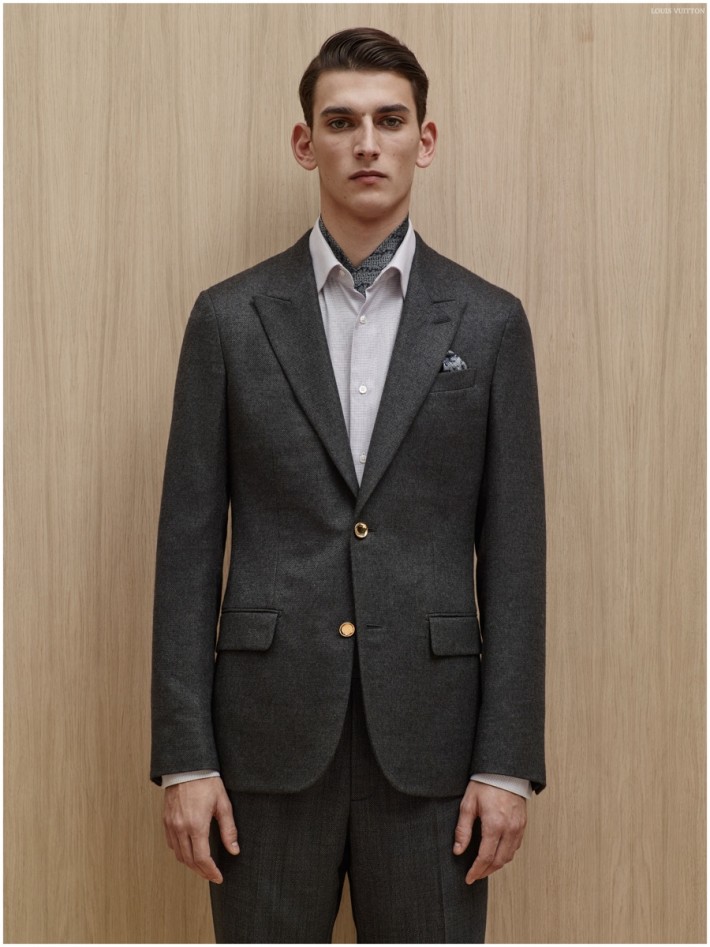 Louis Vuitton Pre-Fall 2015 Menswear Collection Updates Basics – The ...