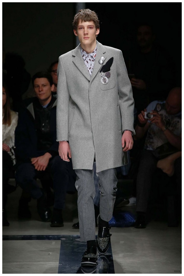 MSGM Fall/Winter 2015 Menswear Collection: Denim Fueled 90s Styles ...