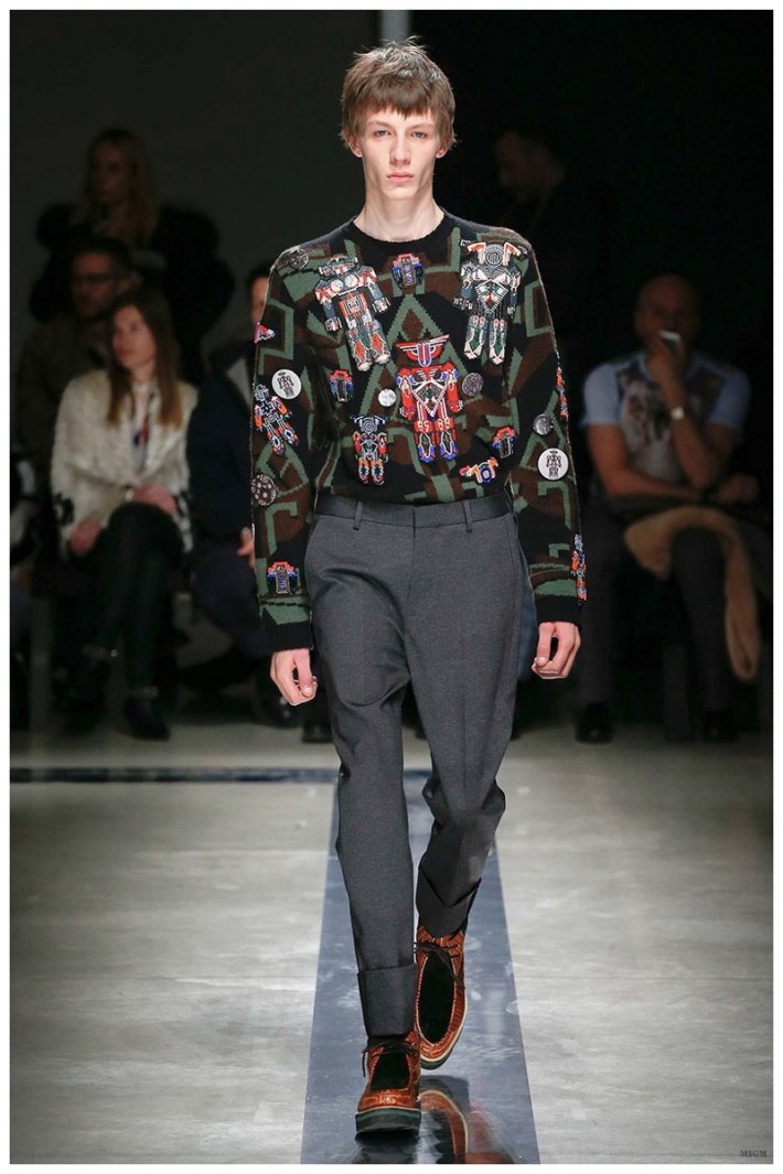 MSGM Fall/Winter 2015 Menswear Collection: Denim Fueled 90s Styles ...