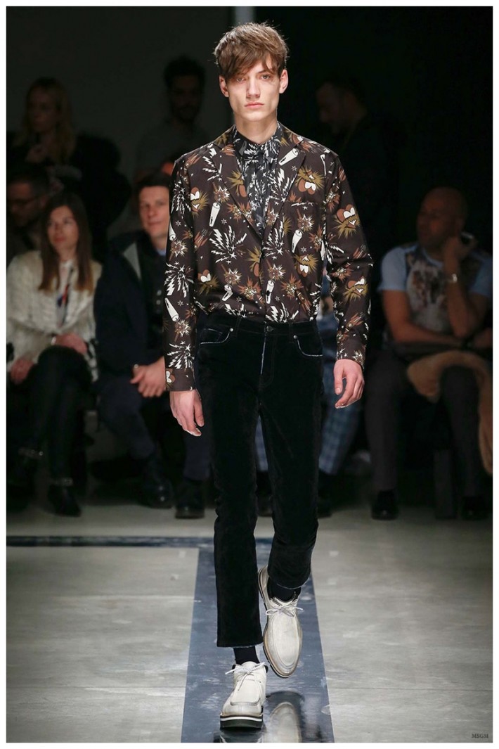 MSGM Fall/Winter 2015 Menswear Collection: Denim Fueled 90s Styles ...