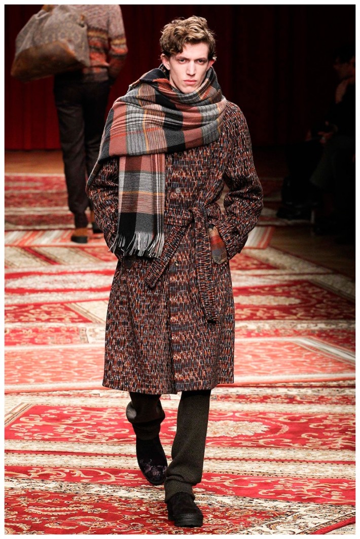 Missoni Fall/Winter 2015 Menswear Collection Mixes & Matches Patterns ...