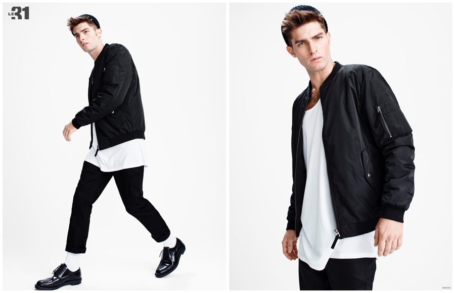 Paolo Anchisi Models Casual & Tailored Men's Styles for Simons – The ...