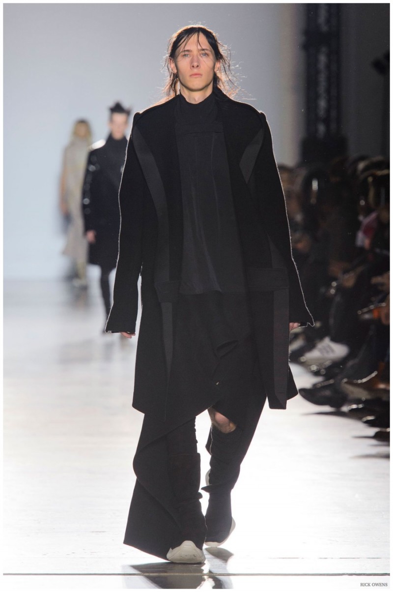 Rick Owens Fall/Winter 2015 Menswear Collection: High Fashion Exposure ...