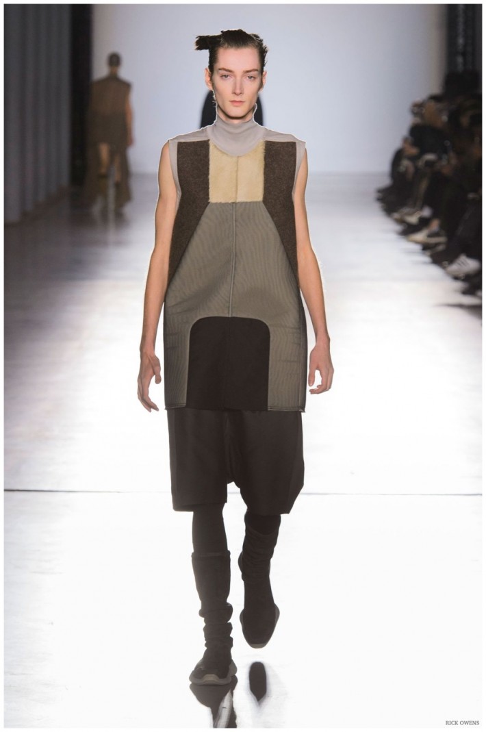 Rick Owens Fall/Winter 2015 Menswear Collection: High Fashion Exposure ...