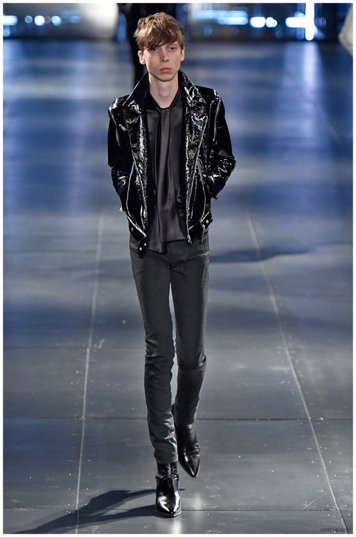 Saint Laurent Fall/Winter 2015 Menswear Collection: 