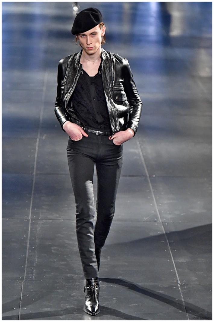 Saint Laurent Fall/Winter 2015 Menswear Collection: 