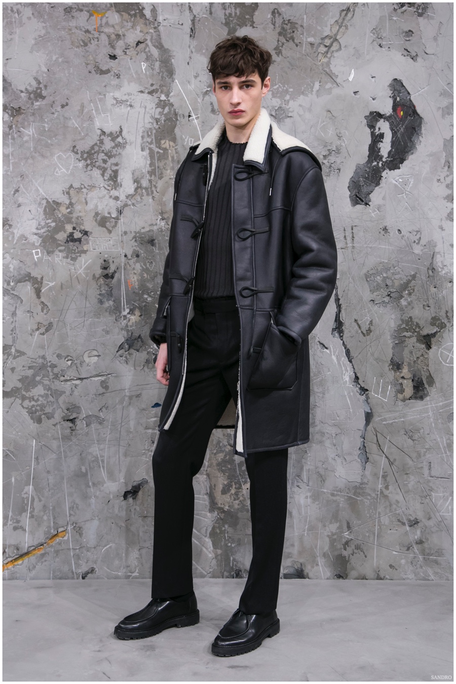 Sandro Fall/Winter 2015 Menswear Collection: Parisian Punk – The ...
