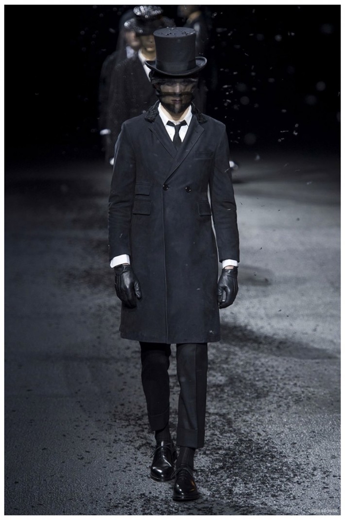 Thom Browne Fall/Winter 2015 Menswear Collection: Funeral Chic – The ...