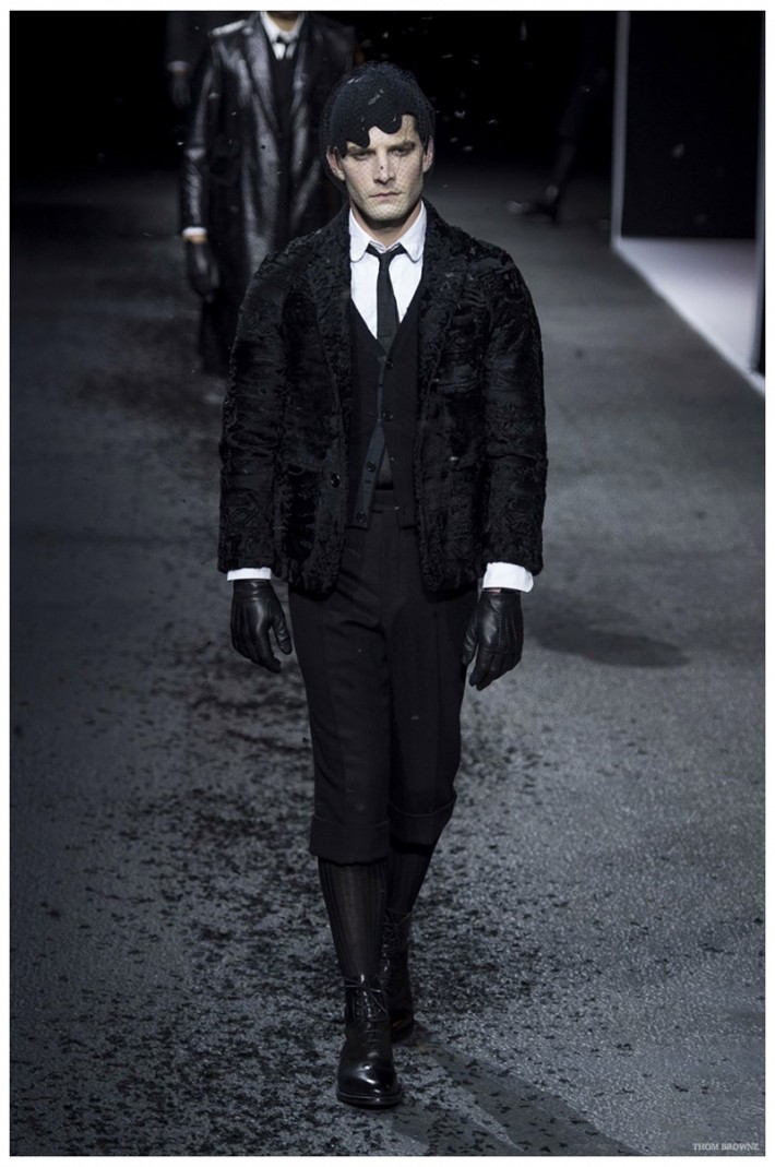 Thom Browne Fall/Winter 2015 Menswear Collection: Funeral Chic – The ...