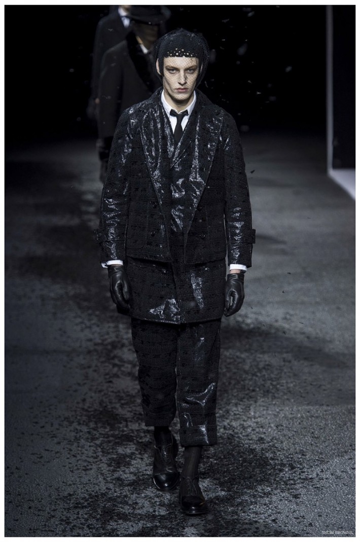 Thom Browne Fall/Winter 2015 Menswear Collection: Funeral Chic – The ...