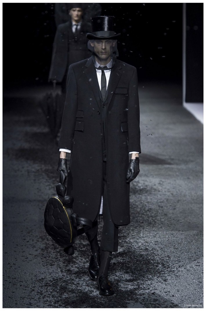 Thom Browne Fall/Winter 2015 Menswear Collection: Funeral Chic – The ...