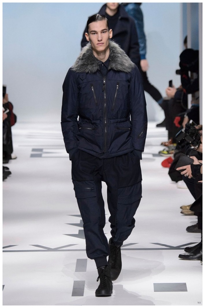Y-3 Fall/Winter 2015 Menswear Collection: Aviation Bound – The Fashionisto