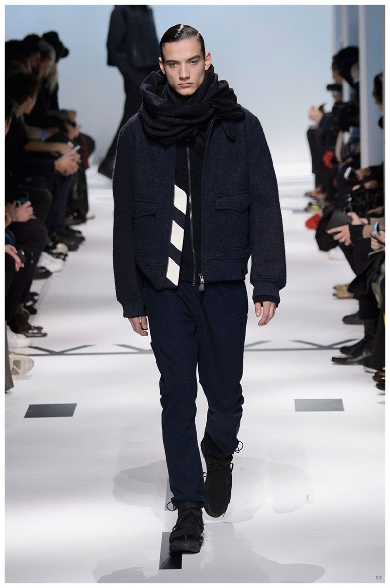 Y-3 Fall/Winter 2015 Menswear Collection: Aviation Bound – The Fashionisto