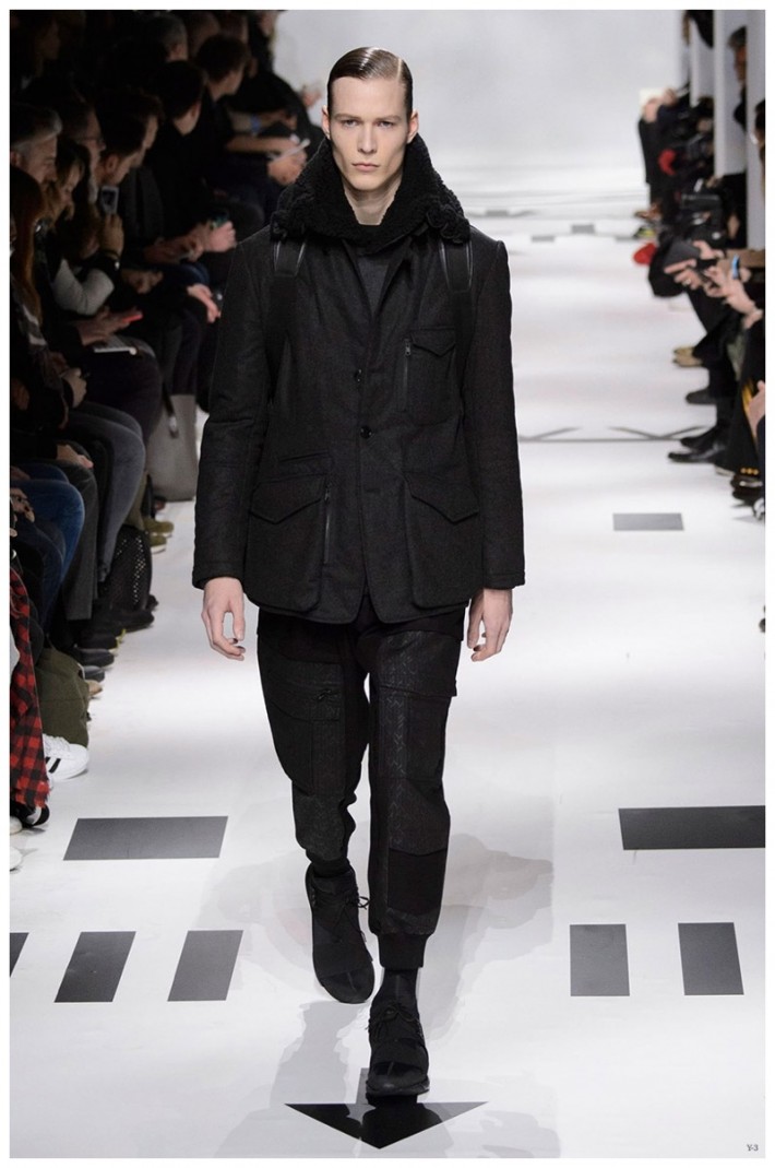 Y-3 Fall/Winter 2015 Menswear Collection: Aviation Bound – The Fashionisto