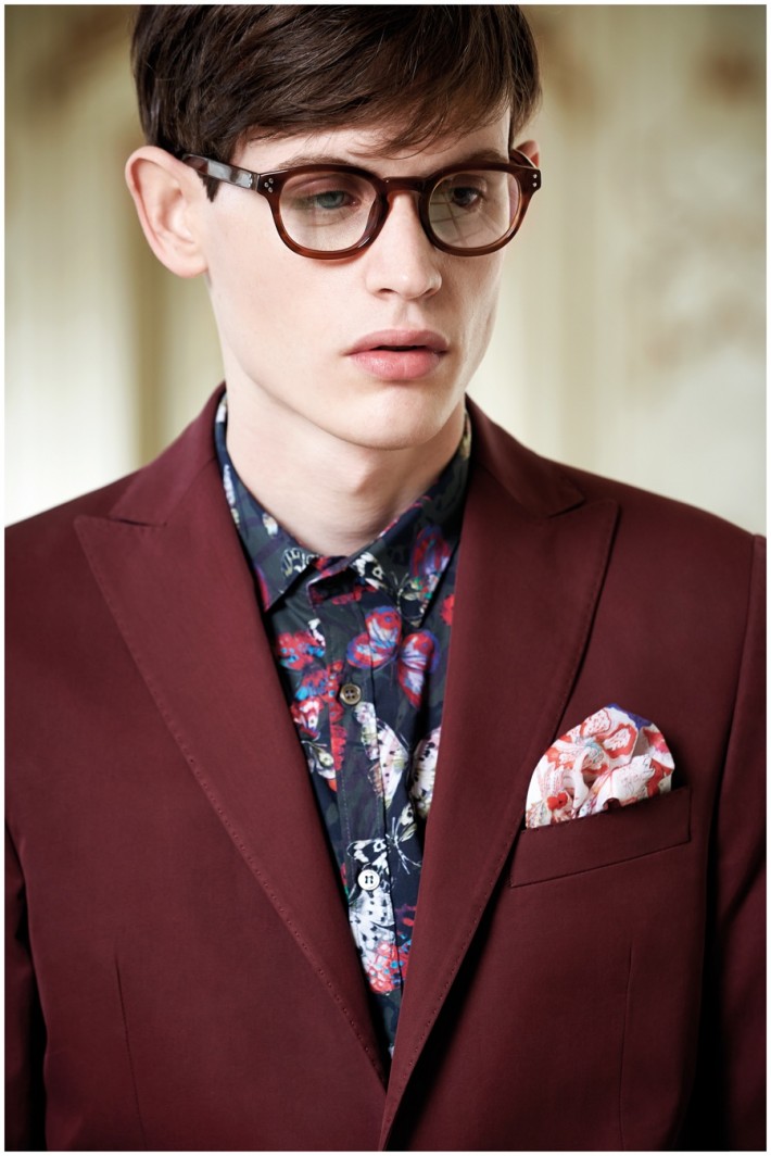 David Naman Updates Smart Menswear Fashions with Prints for Spring ...