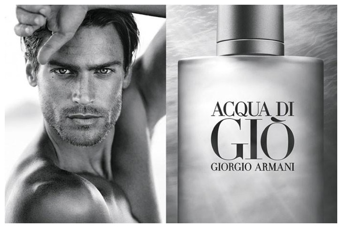 Jason Morgan Poses for Close-up for Giorgio Armani Acqua Di Gio Fragrance  Campaign – The Fashionisto