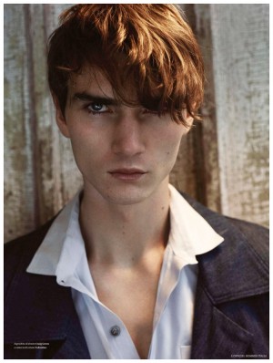 Gryphon O'Shea Models Spring Fashions for L'Officiel Hommes Italia ...