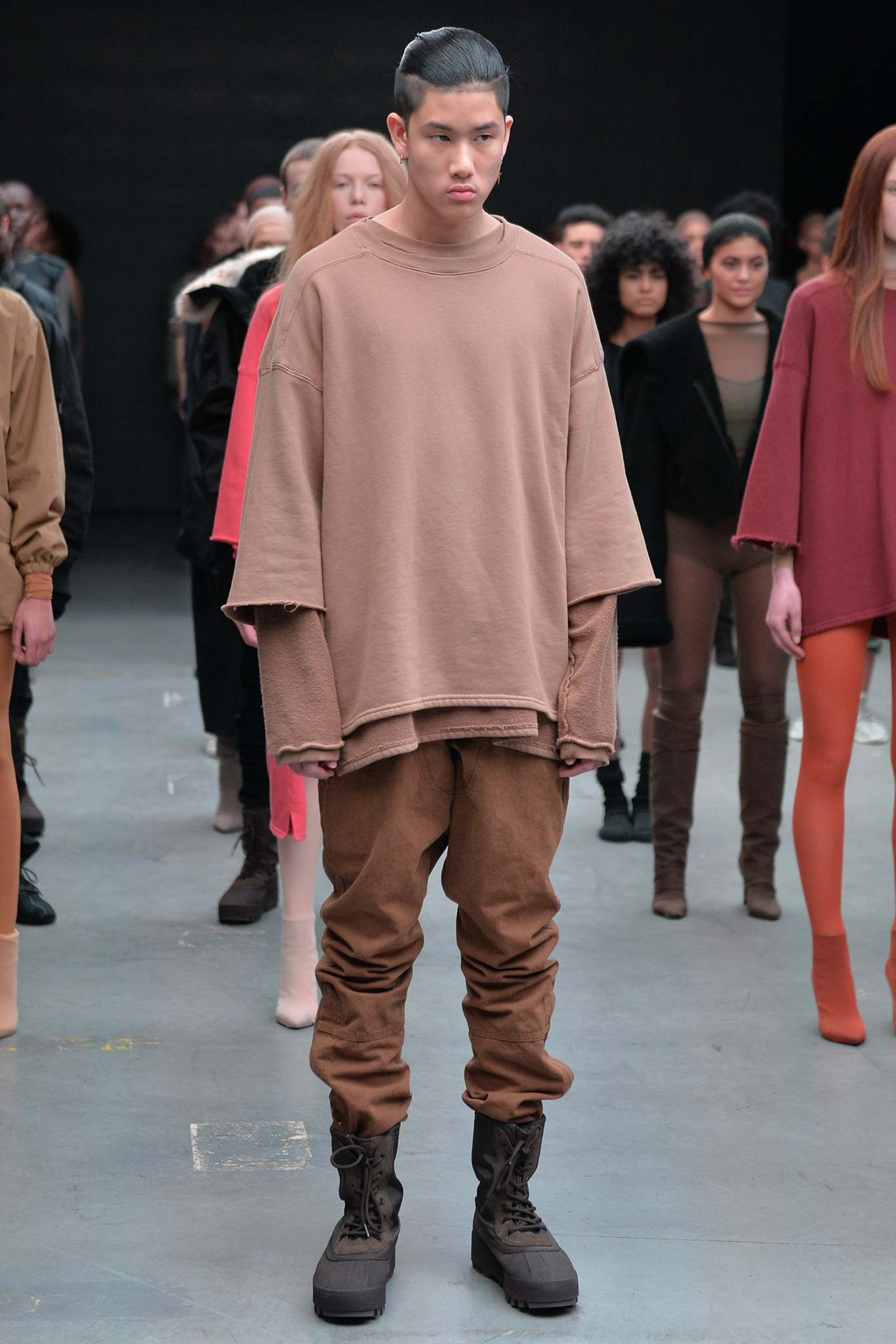 Kanye West Adidas Fall Winter 2015 Mens Collection Photos 014