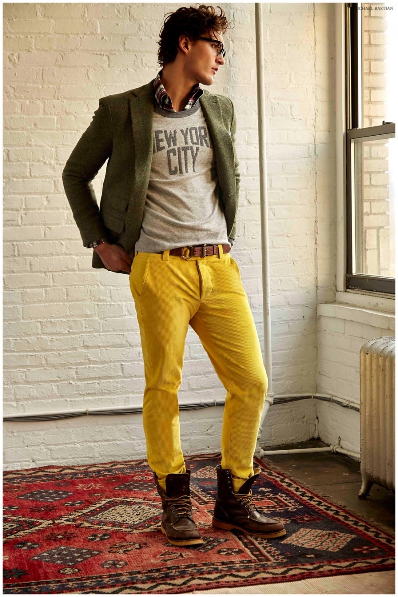 Michael Bastian Delivers Updated Preppy Classics for Fall/Winter 2015  Menswear Collection – The Fashionisto