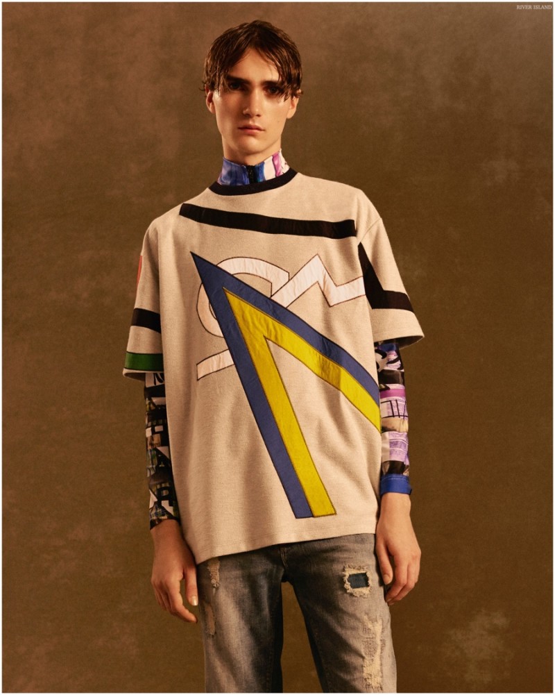 James Long's Graphic Spring 2015 Designs Front & Center for River ...