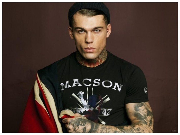 Stephen James Stars in Macson Spring/Summer 2015 Campaign – The Fashionisto