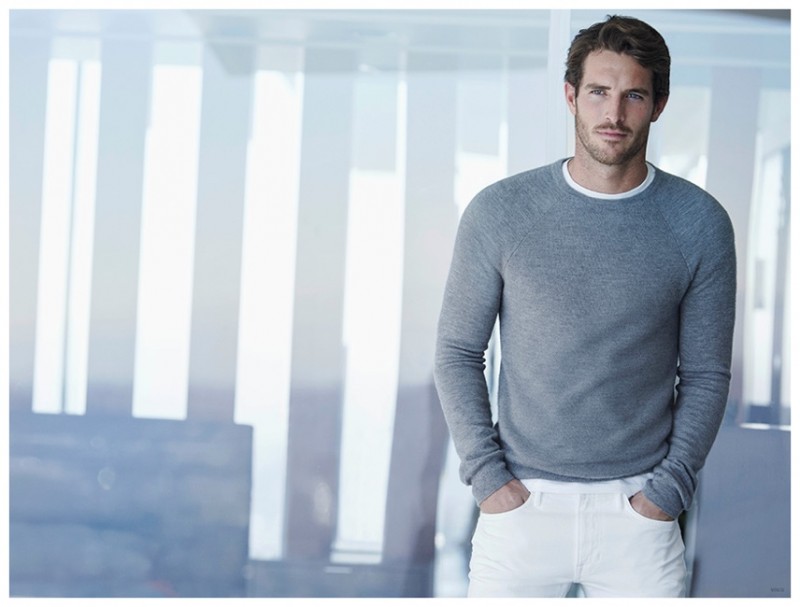 Justice Joslin Stars in Vince Spring/Summer 2015 Menswear Campaign ...