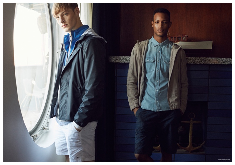 Armani Exchange Highlights Cool Weather Spring Men's Styles – The  Fashionisto