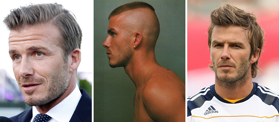 Style Evolution of David Beckham 