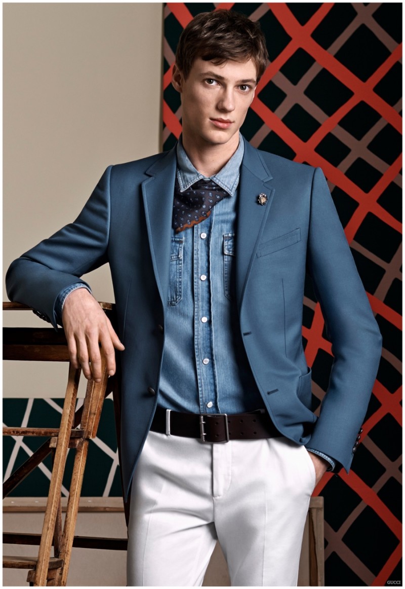 Gucci Pre-Fall 2015 Menswear Collection: Casual Chic + Equestrian ...