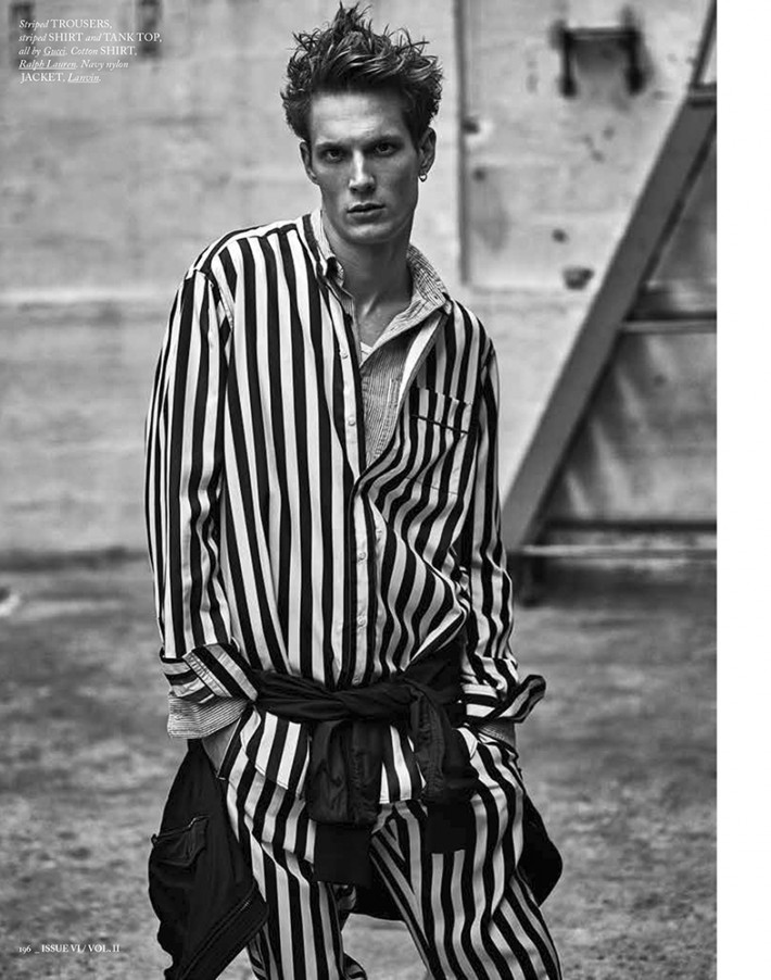 Felix Gesnouin Models Gucci, Dries Van Noten + More for Hercules Universal