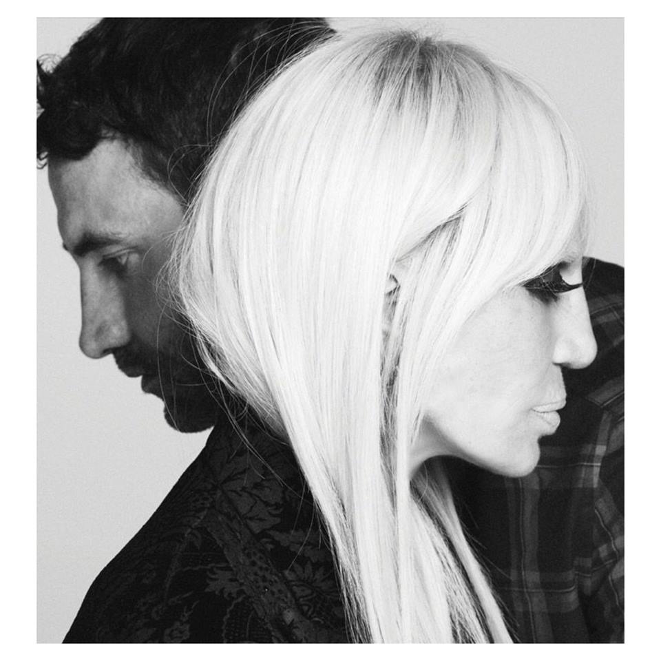 Givenchy Fall Winter 2015 Campaign Donatella Versace Riccardo Tisci