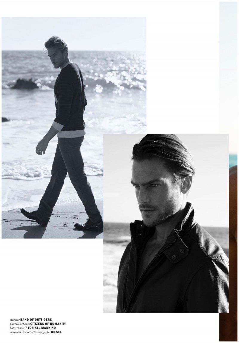 Armani Model Jason Morgan Covers April 2015 Reflex Homme
