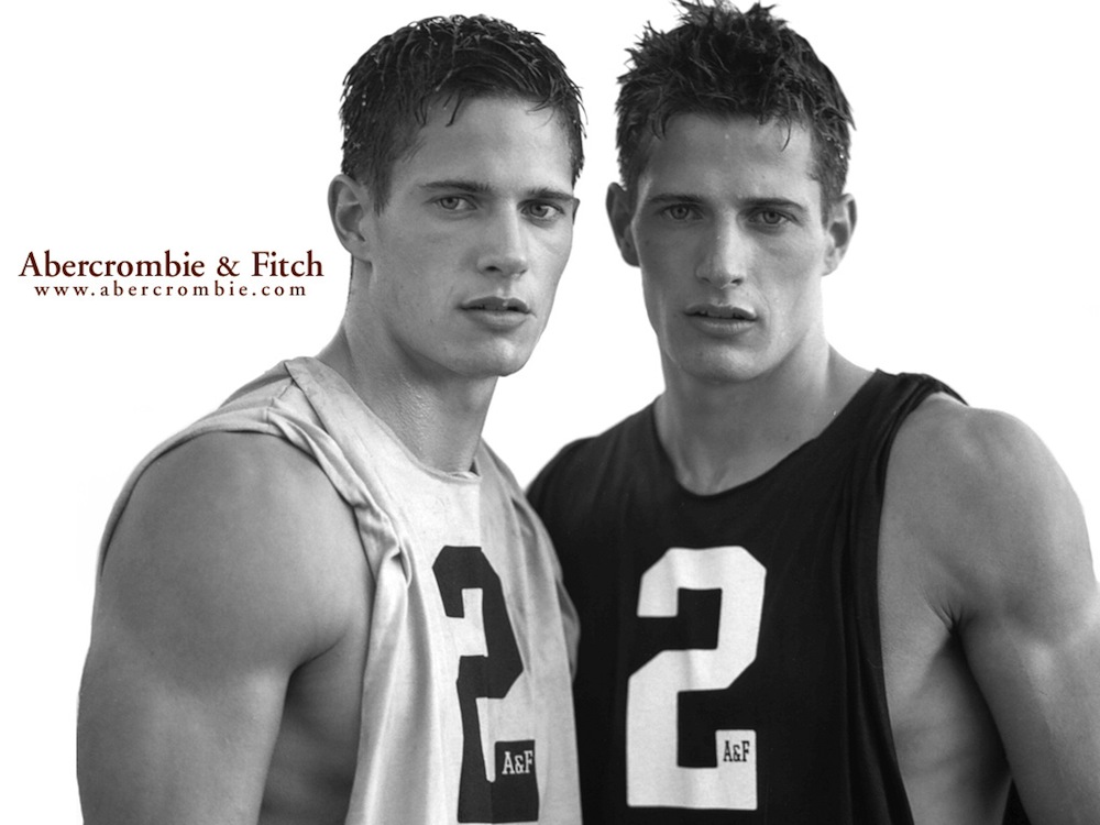 Kyle Lane Carson Twins Abercrombie Fitch 2001 Advertising Campaign