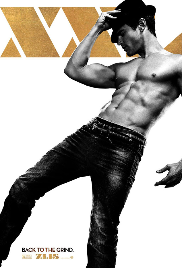 Mike Bomer Shirtless Magic Mike XXL Poster