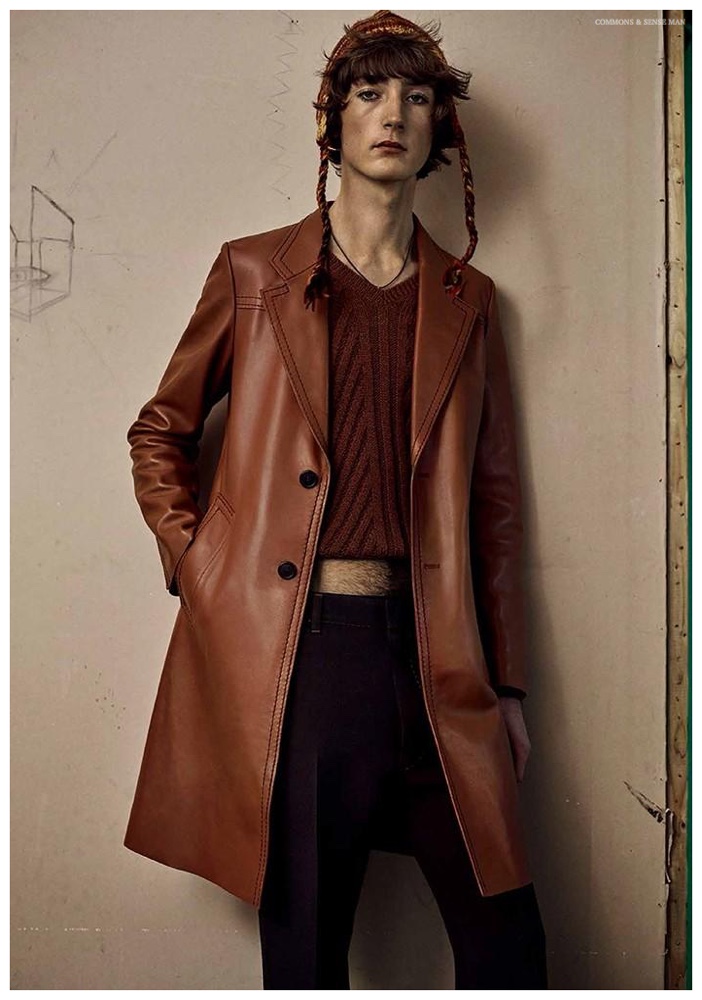 Cosme Embraces 1970s Fashion Trend in Prada Men Spring 2015