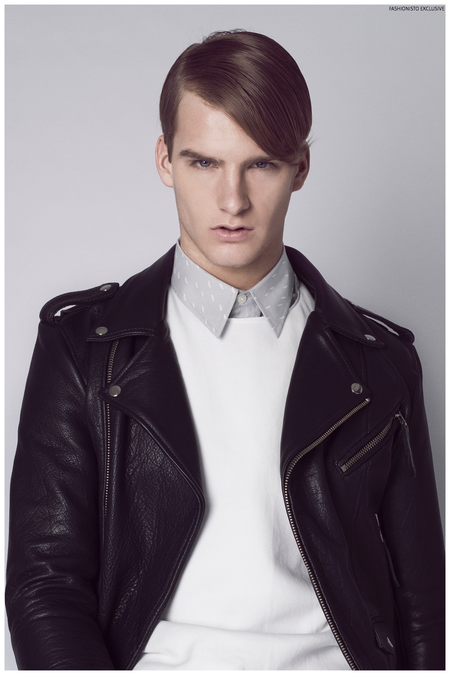 Exclusive: Rex van Poppel Models Smart Trendy Styles for Adrian Zalez ...