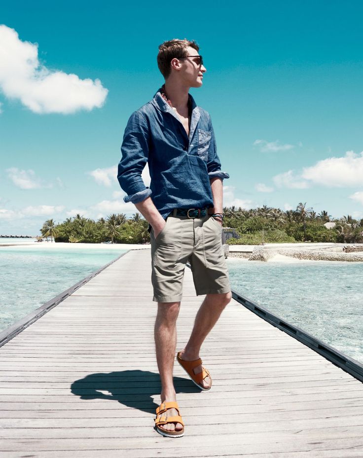 Clément Chabernaud Models Smart Summer Styles for J.Crew – The Fashionisto