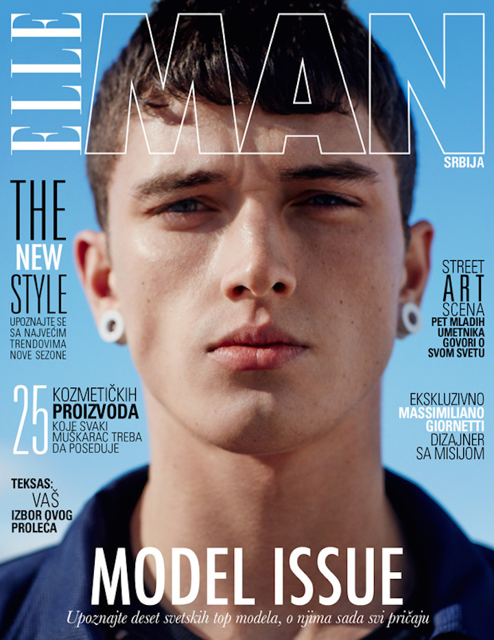 Paul Smith Shoots Matthew Holt for Elle Man Serbia Cover Shoot – The ...
