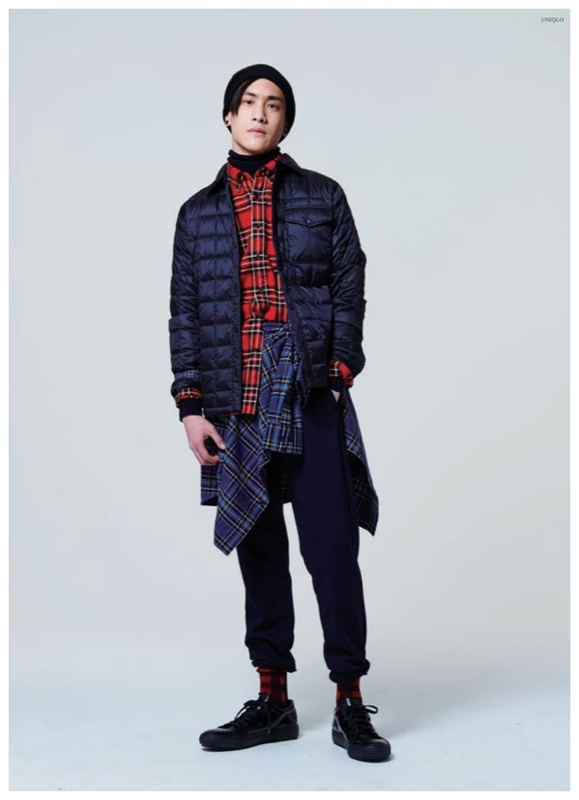 UNIQLO LifeWear Fall Winter 2015 Mens Collection Styles Look Book 002