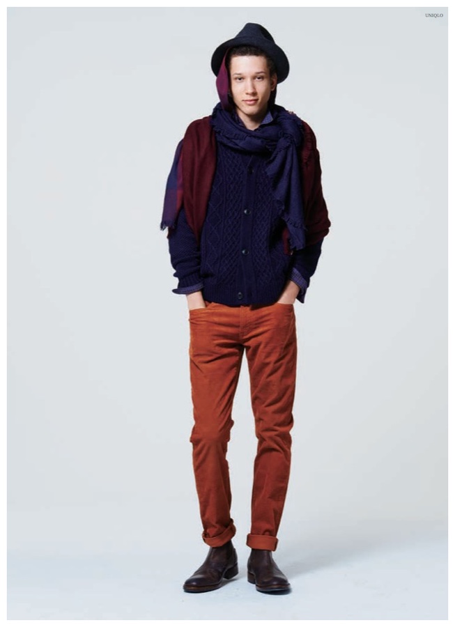 UNIQLO Layers Plaid + Staples for Playful LifeWear Fall/Winter 2015 Men ...